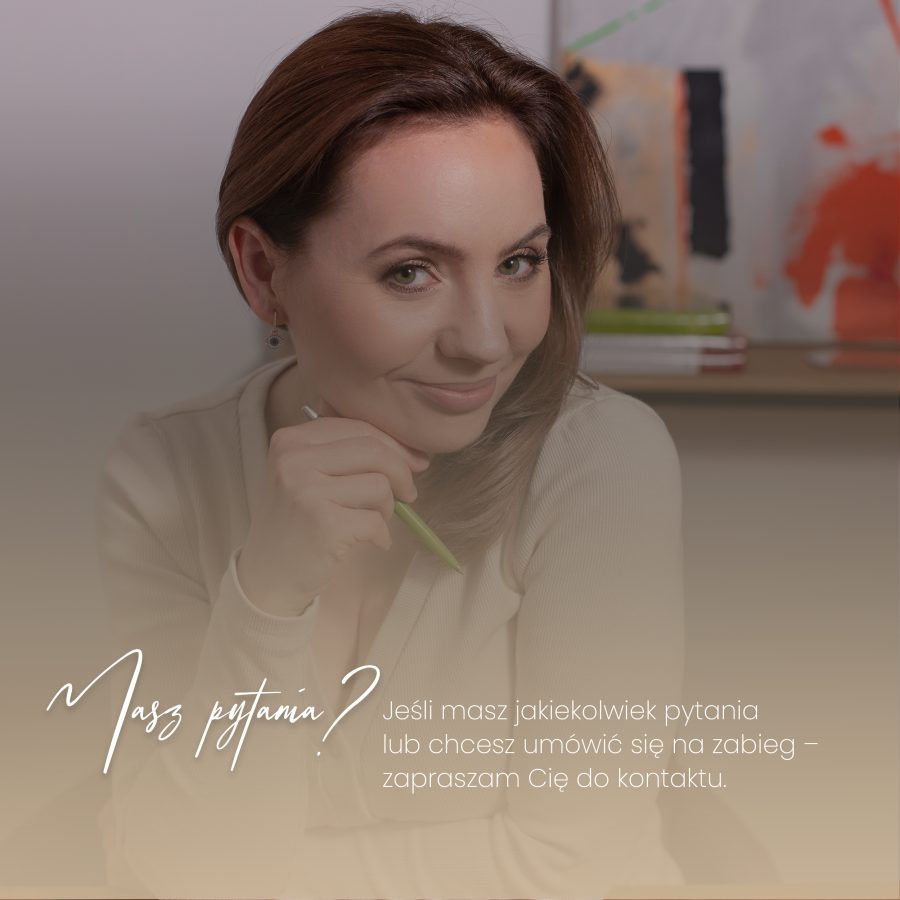 Post z zaproszeniem do kontaktu z lekarką